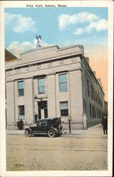 City Hall Salem, MA Postcard Postcard Postcard