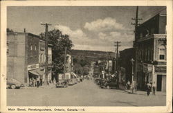 Main Street Penetanguishene, ON Canada Ontario Postcard Postcard Postcard