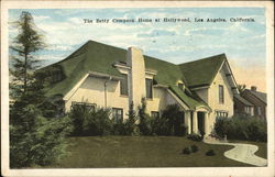 The Betty Compson Home at Hollywood Postcard