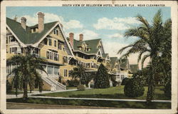 South View of Belleview Hotel Postcard