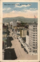 Main Street, Looking North Postcard