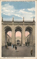 Eastern Entrance, Festive Court Postcard