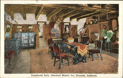 Presidential Suite, Glenwood Mission Inn Riverside, CA Postcard Postcard Postcard