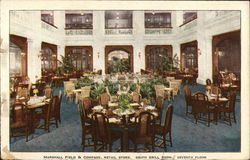 Marshall Field & Company, Retail Store, South Grill Room Chicago, IL Postcard Postcard Postcard