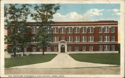 The Theodore Roosevelt High School Kent, OH Postcard Postcard Postcard