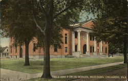 Orlando Public SChool Building Postcard