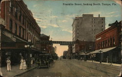 Franklin Street Looking South Postcard