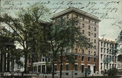 Hotel Richmond Virginia Postcard Postcard Postcard