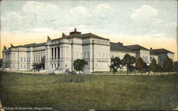 General View, Carnegie Institute Postcard