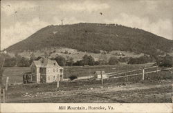 Mill Mountain Roanoke, VA Postcard Postcard Postcard