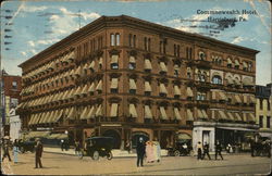 Commonwealth Hotel Harrisburg, PA Postcard Postcard Postcard