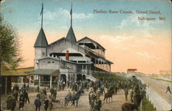 Pimlico Race Course Grand Stand Baltimore, MD Postcard Postcard Postcard