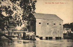 Old Grist Mill South Haven, NY Postcard Postcard Postcard