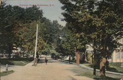 Highland Avenue Middletown, NY Postcard Postcard Postcard