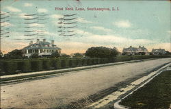 First Neck lane Southampton, NY Postcard Postcard Postcard