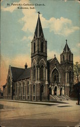 St. Patrick's Catholic Church Kokomo, IN Postcard Postcard Postcard