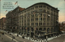 Gimbel Bros., Market Street Postcard