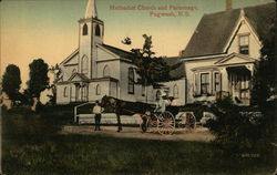 Methodist Church and Parsonage Pugwash, NS Canada Nova Scotia Postcard Postcard Postcard