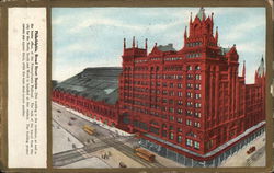 Broad Street Station Postcard