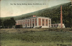 Sun Ray Spring Bottling Works Ellenville, NY Postcard Postcard Postcard