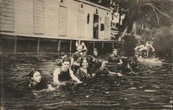 Swimming Pool Postcard