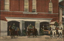 Central Sire Station Easton, PA Postcard Postcard Postcard