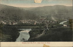 Vire From the West Roscoe, NY Postcard Postcard Postcard