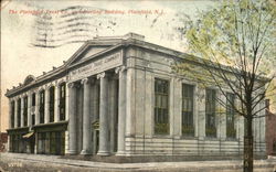 The Plainfield Trust Co., and Sterling Building Postcard