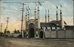 Administration Building, Vanity Fair Postcard