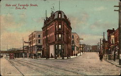 State and Turnpike Streets Erie, PA Postcard Postcard Postcard