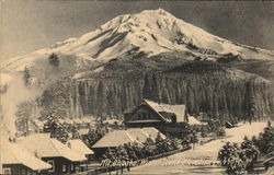 Mount Shasta - Winter Scene California Postcard Postcard Postcard