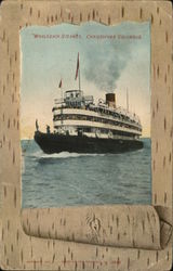 Whaleback Steamer, Christopher Columbus Steamers Postcard Postcard Postcard