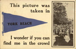 This Picture Was Taken in York Beach Maine Postcard Postcard Postcard