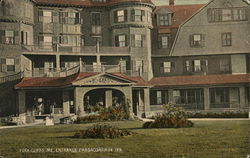 Entrance, Passaconaway Inn York Cliffs, ME Postcard Postcard Postcard