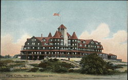 Passaconaway Inn York Cliffs, ME Postcard Postcard Postcard