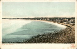 Shore Line Long Beach, ME Postcard Postcard Postcard