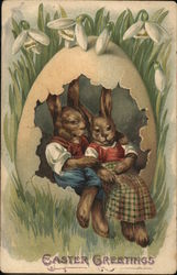 Easter Greeting Postcard