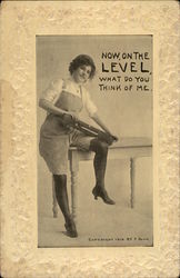 Now, On the Level, What Do you Think of Me Postcard