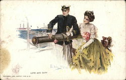 Love and Duty Postcard