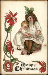 A Happy Christmas Children Postcard Postcard Postcard