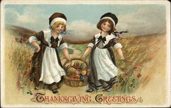 Thanksgiving Greetings Postcard