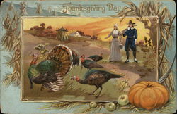 Thanksgiving Day Postcard