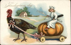 Thanksgiving Day Turkeys Postcard Postcard Postcard