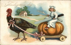 Thanksgiving Day Postcard