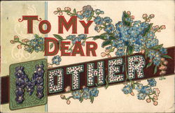 To My Dear Mother Postcard