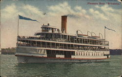 Pleasure Boat "Britannia" Postcard