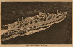 Orient Line S. S. Oronsay Postcard