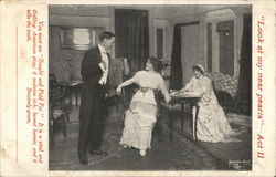 Look at my near pearls Act II Postcard