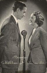 Bob Elson and Dolores Gillen Postcard