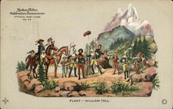 Float - William Tell 1909 Hudson-Fulton Celebration Postcard Postcard Postcard